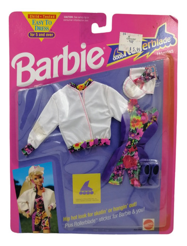 Barbie Rollerblade Fashions - Barbie Outfit 1992