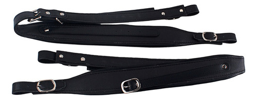 Material Cuero Ajustable Correas Hombro Cinturón Para