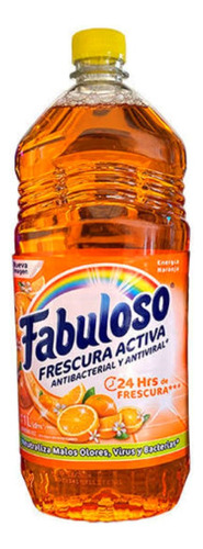 Paquete De 3 Fabuloso Naranja 1lt