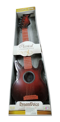 Guitarra De Juguete Clasica Estilo Europeo En Caja