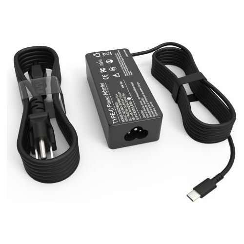 Cargador Usb C De 65w Computadora Portátil Dell Latitu...