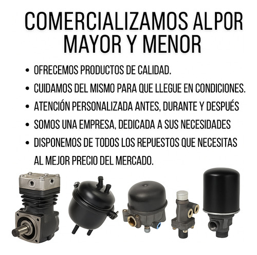 Pulmon De Freno Spring Abp 3030 121mm Camion Semi Acoplado
