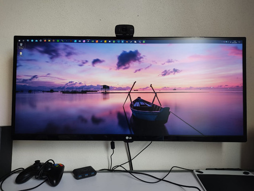 LG 34um58 Monitor 34 Ultrawide 21:9 Full Hd (Usado)