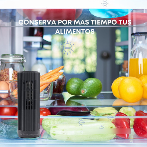 Imagen 5 de 8 de Purificador De Aire Dual: Ioniza El Aire + Genera Ozono