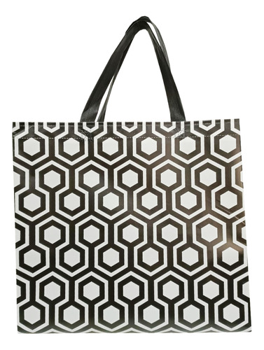 13 Bolsas Laminadas Con Diseño Abstracto Blanco Y Negro