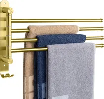 Comprar Soporte De Toallas Giratorio, Acero Inoxidable 304, 4 Brazos