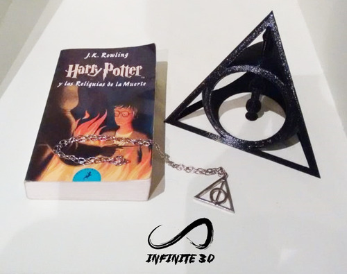 Reliquias De La Muerte - Harry Potter - Impresa En 3d