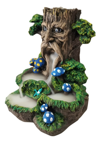 Árbol Ent Quemador De Incienso De Reflujo Efecto Cascada