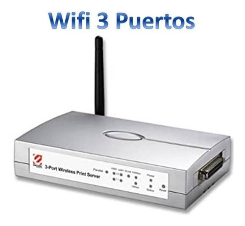 Imagen 1 de 7 de Servidor De Impresión (wifi) - Encore Enpswi 2012 3 Puertos