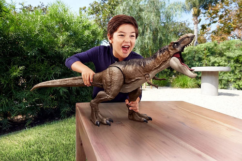 Imagen 1 de 7 de Jurassic World Super Colossal Tiranosaurio Rex Original 