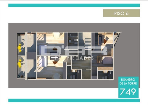 1 Ambiente Divisible Con Balcon! - L. De La Torre 700