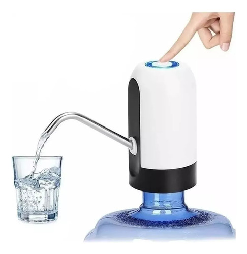 Bomba P/ Galão De Água Recarregável Goup Cor Branco