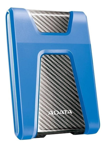 Imagen 2 de 3 de Disco duro externo Adata DashDrive Durable HD650 AHD650-1TU3 1TB azul