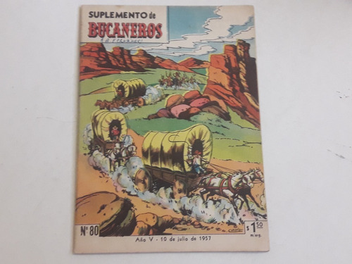 Revista Suplemento De Bucaneros N° 80 De 1957