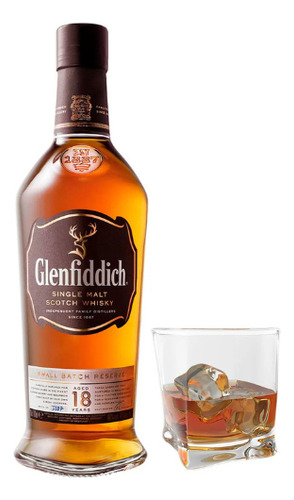 Whisky Escocês Single Malt 18 Años 750ml Glenfiddich