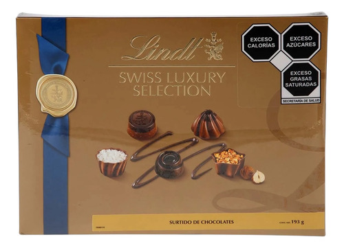 Chocolate Caja De Regalo Lindt Swiss Luxury Selection 193g