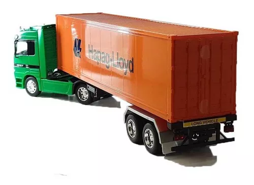 Miniatura Carreta Mercedes Benz Container Esc 1:50 Cosco - R$ 189,99