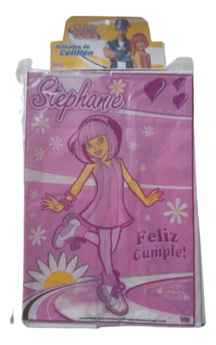 Mantel De Nylon Estampado Para Cumpleaños Infantil Stephanie