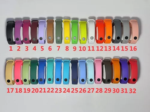 Correa Silicona Xiaomi Mi Band 5/6 - 12 Colores