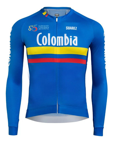 Jersey Ciclismo M/l Hombre Suarez Colombia Federación 2.3