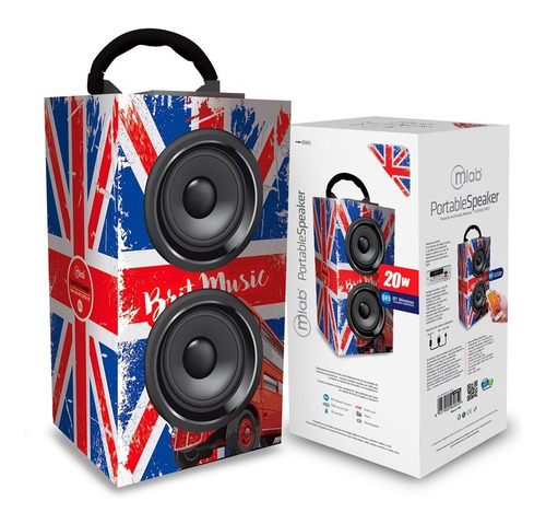 Parlante Mlab Desing Brit Multimedia Bluetooth Bajo Estereo