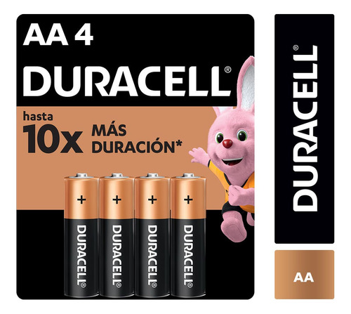 Blister Pilas Alcalinas Aax4 Duracell