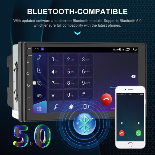 Autoradio Android 7 Pulgadas Full + Camara De Regalo