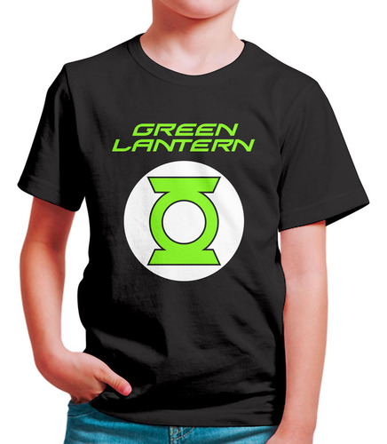 Polo Niño Green Lantern (d0470 Boleto.store)