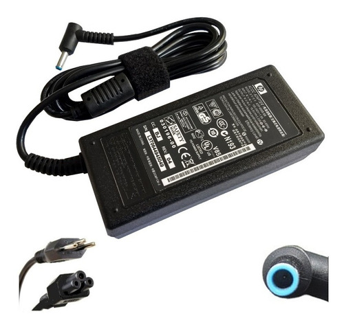 Fonte Carregador Hp Ultrabook 240 G2 G5 19.5 65w Plug Azul