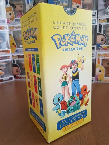 Quadro Colecionável de Metal pokemon 1 Unidade(ALEATÓRIA) em Promoção na  Americanas