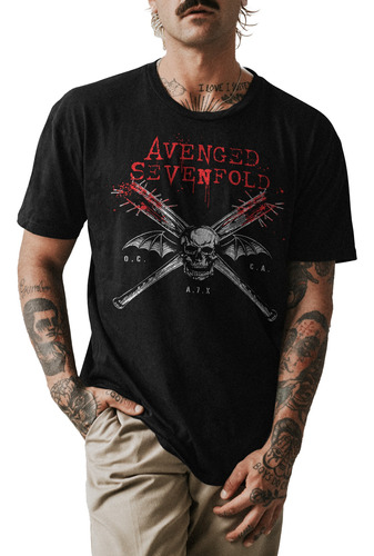 Polo Personalizado Banda Avenged Sevenfold 003