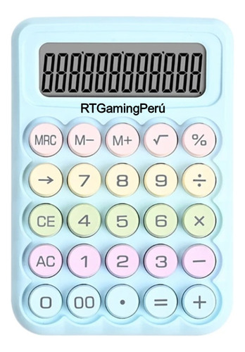 Calculadora Kawai Teclado Mecánico Pantalla Lcd 12 Dígitos