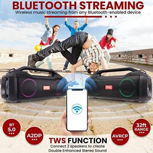 Altavoz Bluetooth Portátil 40w: Sonido Inalámbrico Y Potente