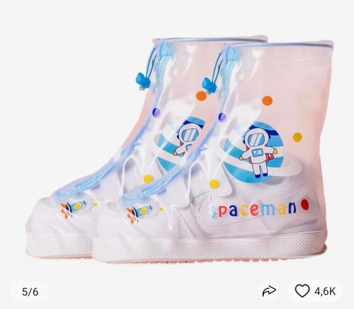 Botas/fundas De Lluvia Para Niños Y Niñas