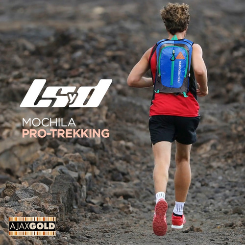 Imagen 6 de 8 de Mochila Running Bici Deportes Correr Impermeable Trekking