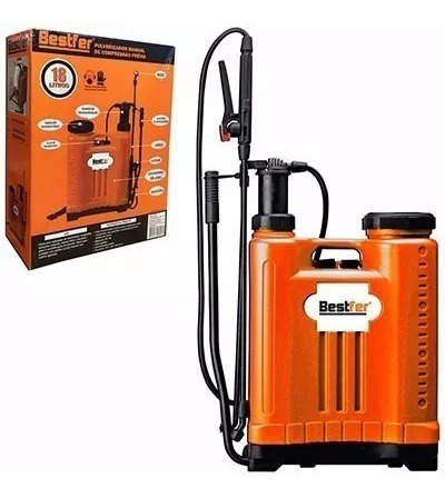 Pulverizador Borrifador Costal Manual Compressão Bestfer 18l