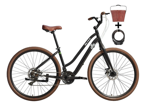 Promoção Bicicleta Blitz Ella 29 Urbana 21v + Acessórios 