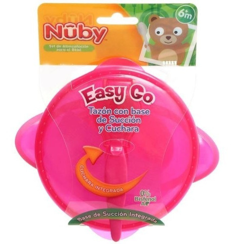 Plato Para Bebe Con Base De Succión Tazon 5419 Nuby