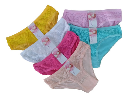 Media Docena De Pantys Para Damas  (6 Piezas)