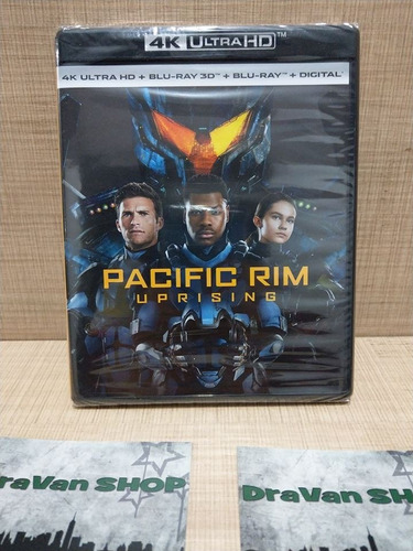 Pacific Rim Uprising Blu Ray 3d 4k  Pelicula 