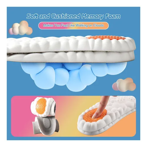 Sosas 4d Cloud Para Mujeres: Espuma Viscoelástica Para Mujer