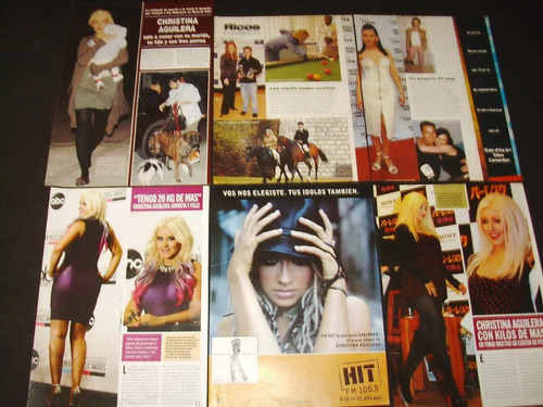 (ab004) Christina Aguilera * Recortes Revistas Clippings