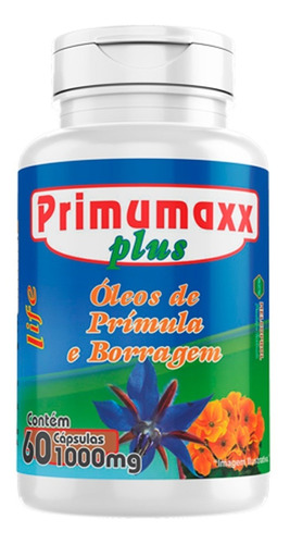 Super Óleo De Prímula C/ Óleo Borragem 60cps 1000mg