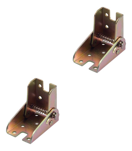 2x Autocatirios Para La Mesa De Bloqueo De Color Galvanizado