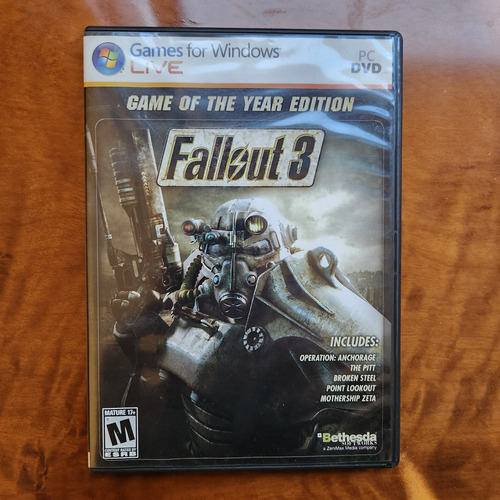 Jogo Fallout 3: Game Of The Year Edition Original - Pc