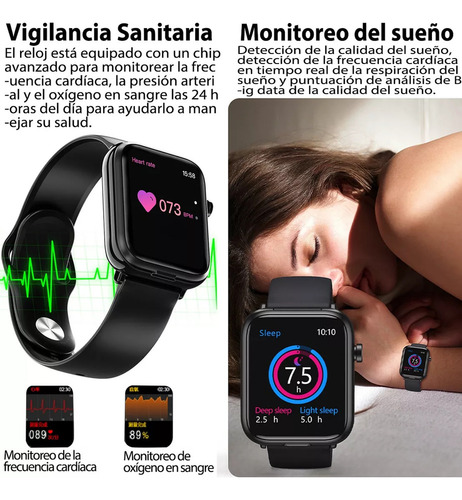 Reloj Inteligente Ultrafino Con Auriculares Inalámbricos