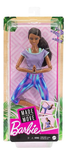 Barbie Made To Move Articulada Nº 6 Mattel