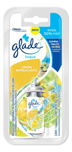 Repuesto Aromatizante Glade Toque Limón Oferta Palermo