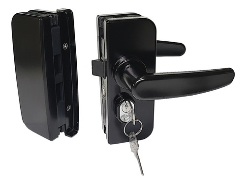 Fechadura Para Porta De Vidro Com Maçaneta Vidro Blindex