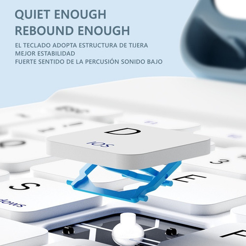 E Funda Teclado Mouse Para Lenovo Tab K11 Plus Tb-352fu Ñ